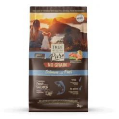 Ração para cães True Origins Pure Grain Free Adulto Mini Salmão