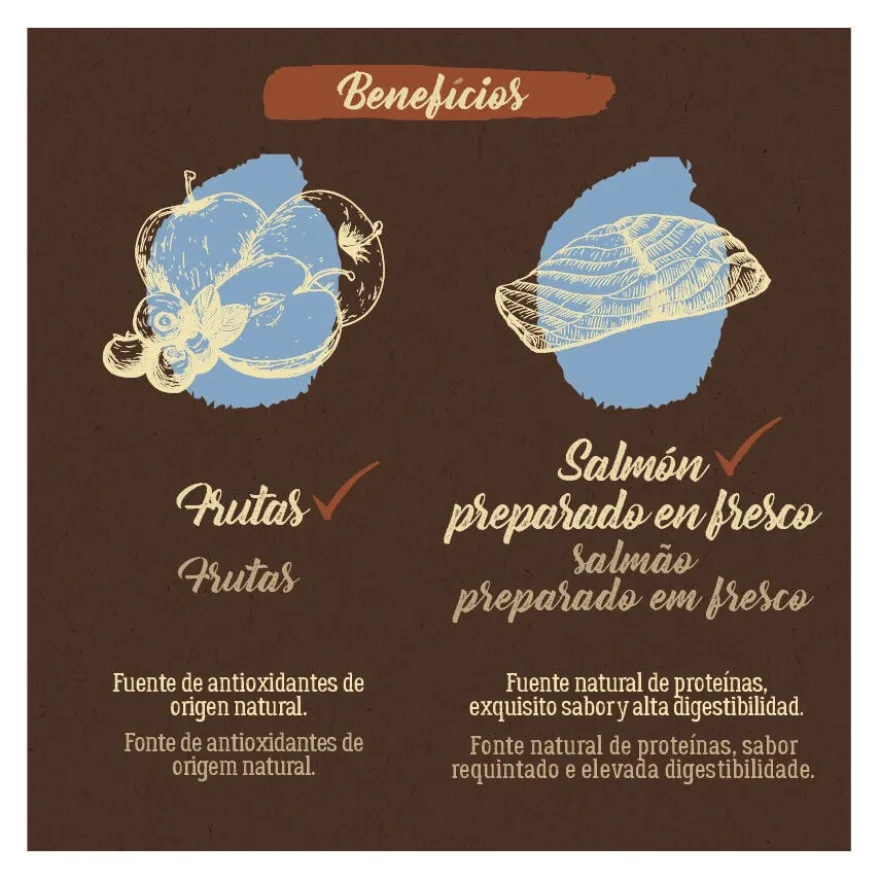 Ração para cães True Origins Pure Grain Free Adulto Mini Salmão