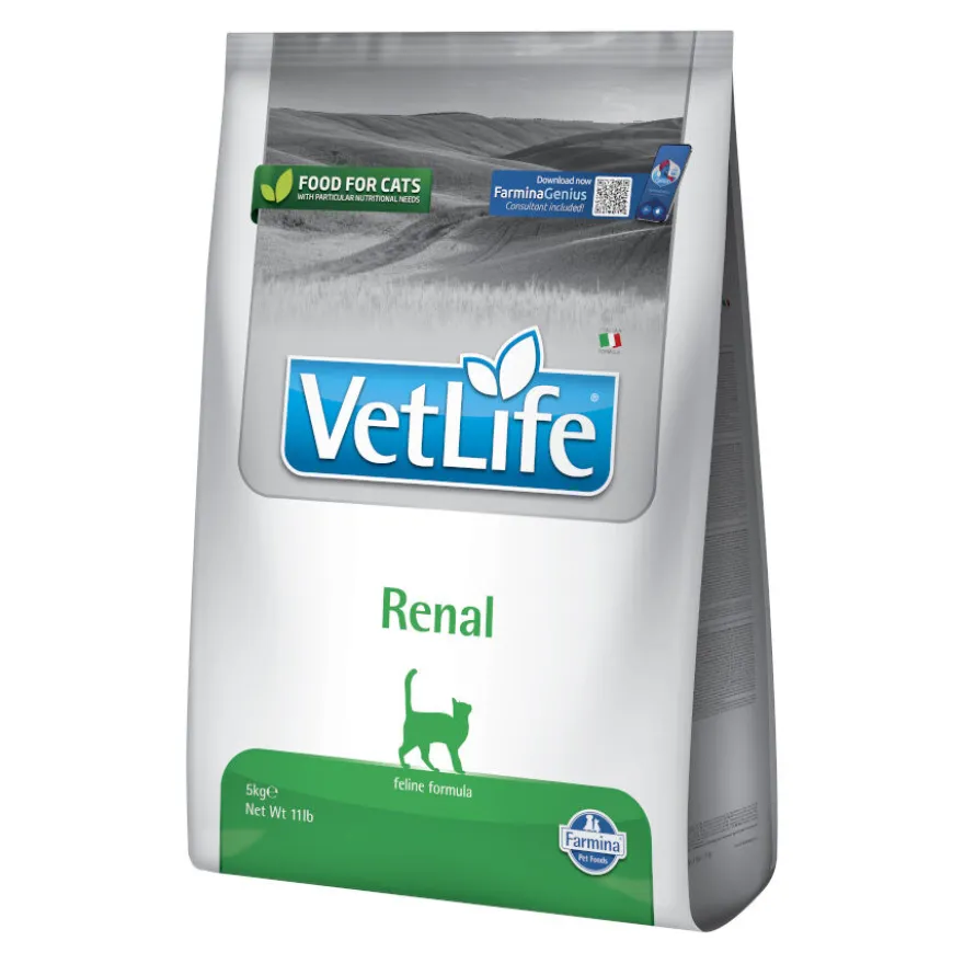 Ração para gatos Farmina Vet Life Renal