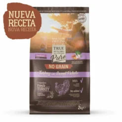 Ração para gatos True Origins Pure Adult esterilizada sem grãos de peru