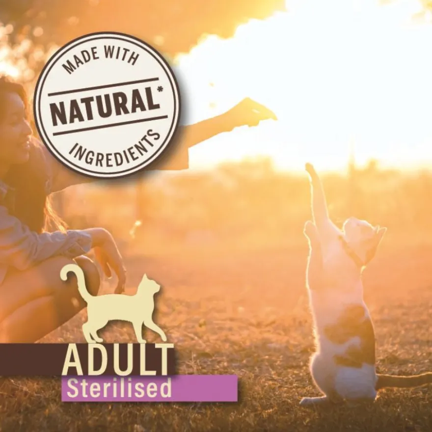 Ração para gatos True Origins Pure Adult esterilizada sem grãos de peru