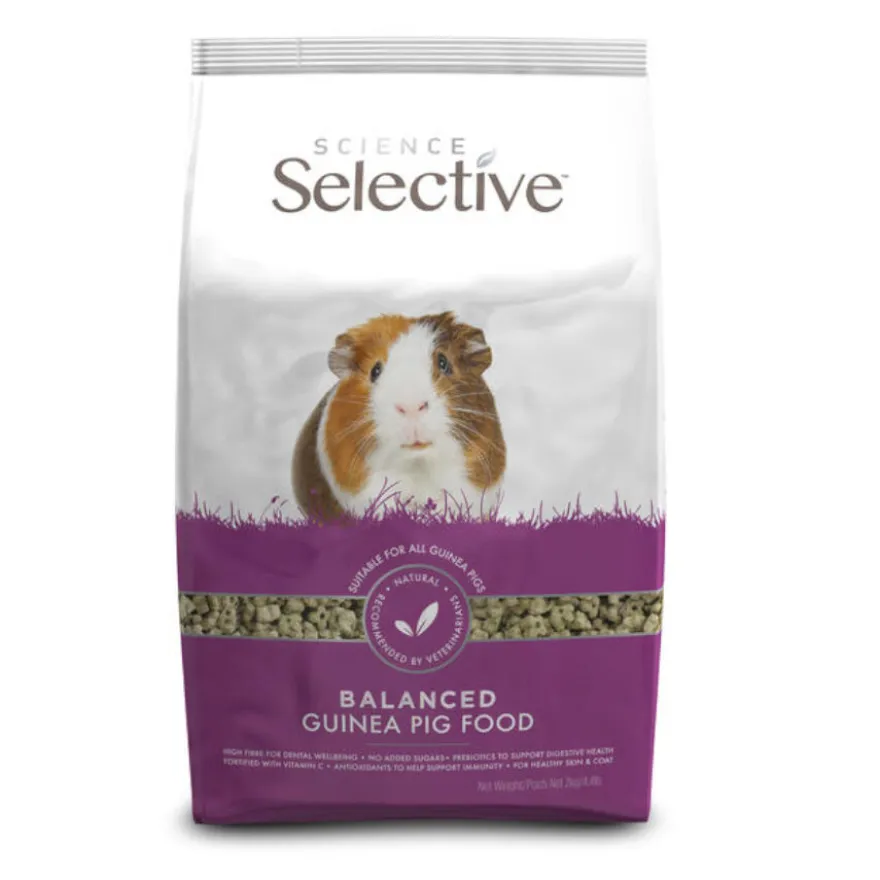 Ração Supreme Science Selective Balanced para cobaias