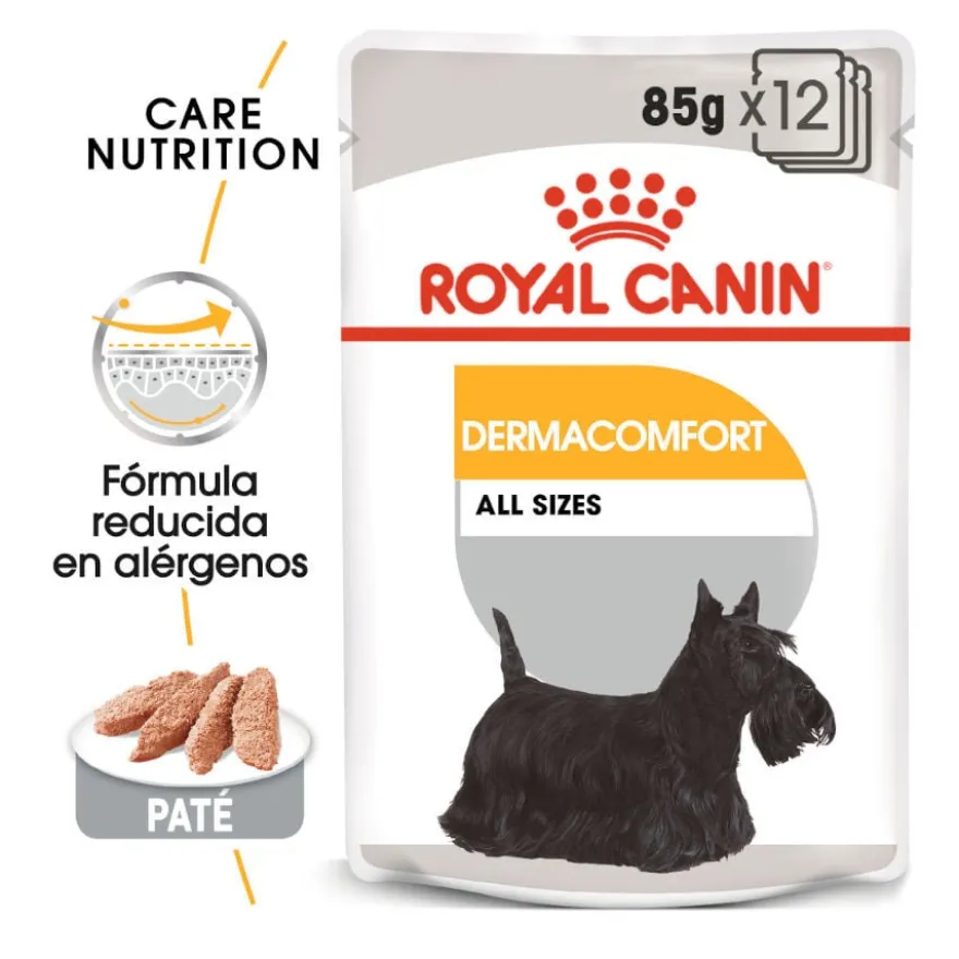 Royal Canin Dermacomfort Saquetas Patê para cães