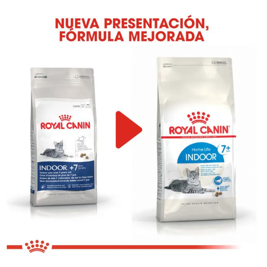 Royal Canin Home Life Indoor 7+ ração para gatos