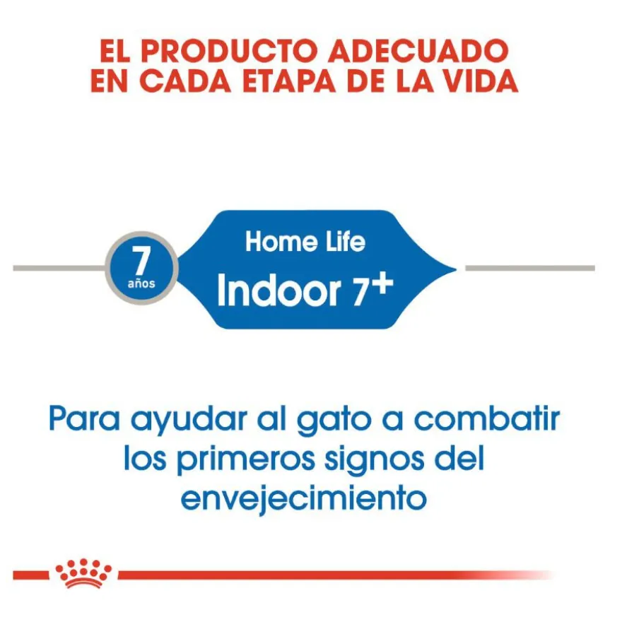 Royal Canin Home Life Indoor 7+ ração para gatos