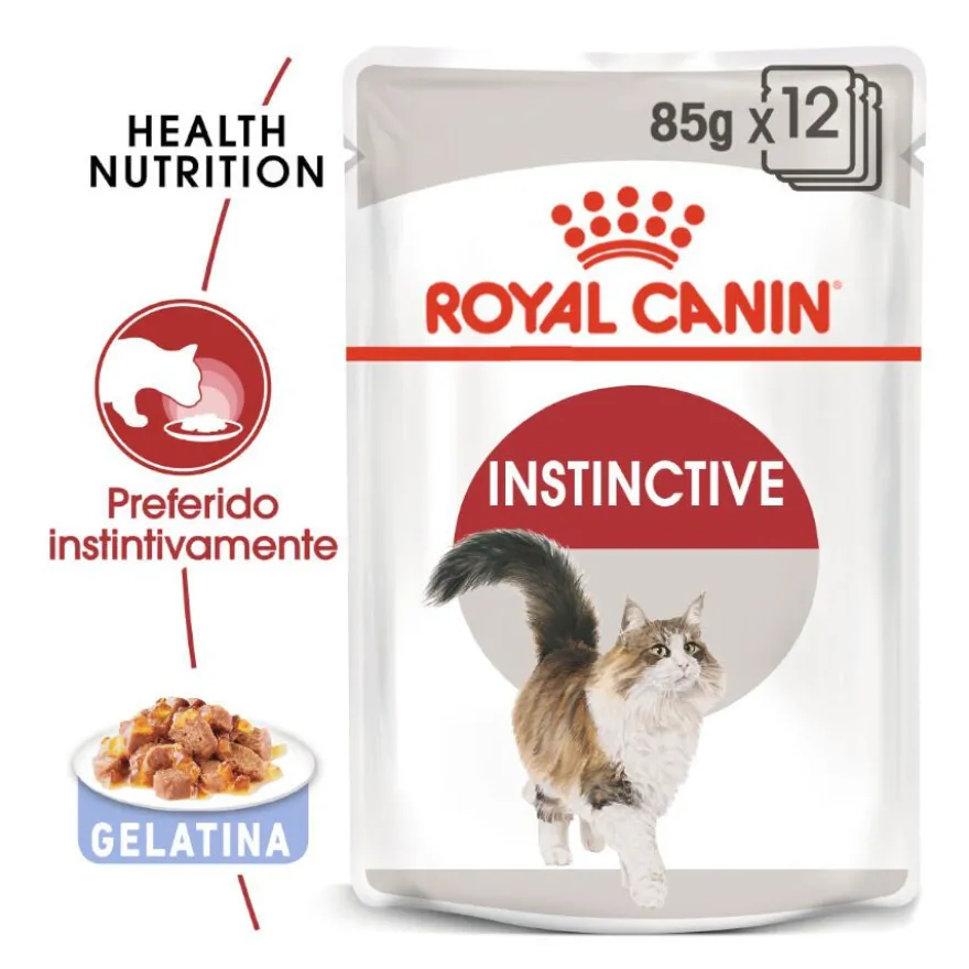 Royal Canin Instinctive Saquetas de Gelatina para gatos