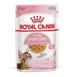 Royal Canin Kitten Sterilised Saquetas de Gelatina para gatinhos
