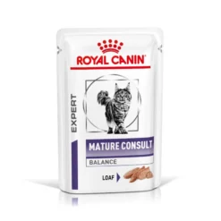 Royal Canin Mature Consult Balance Paté saqueta para gatos