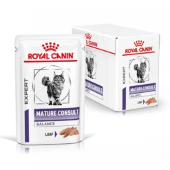 Royal Canin Mature Consult Balance Paté saqueta para gatos