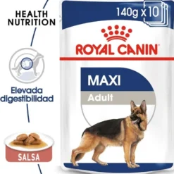 Royal Canin Maxi Adult Carne saquetas em molho para cães
