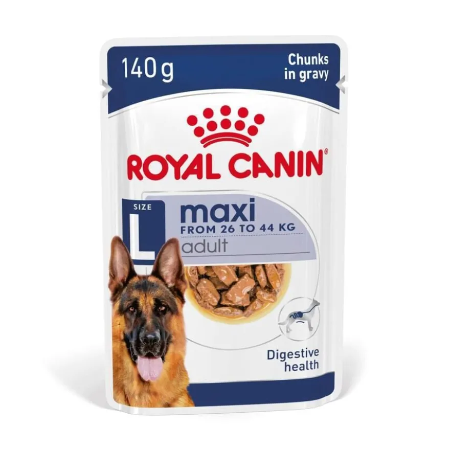Royal Canin Maxi Adult Carne saquetas em molho para cães