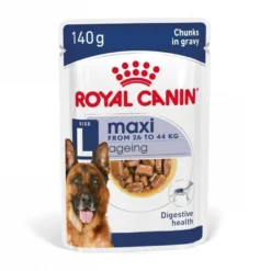 Royal Canin Maxi Ageing saqueta em molho para cães sénior