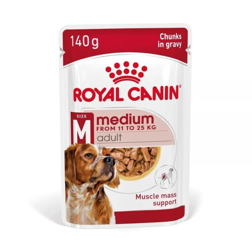 Royal Canin Medium Adult saquetas em molho para cães