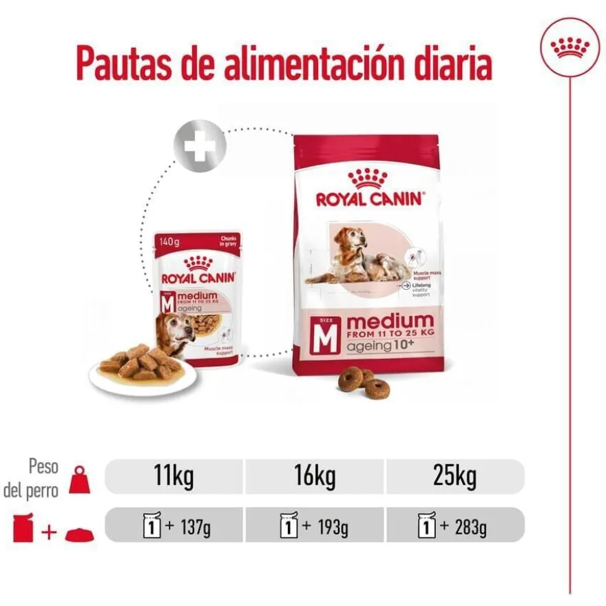 Royal Canin Medium Ageing saquetas em molho para cães sénior