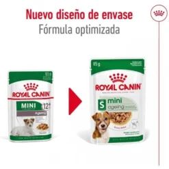 Royal Canin Mini Ageing saquetas em molho para cães sénior