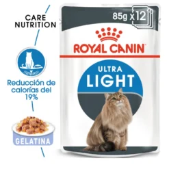 Royal Canin Ultra Light geleia saqueta para gatos
