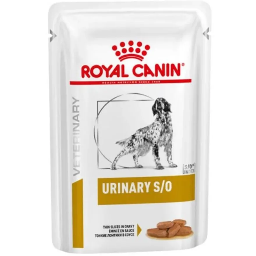 Royal Canin Urinary alimento húmido em molho para cães