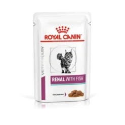 Royal Canin Veterinary Diet Renal Peixe saqueta para gatos