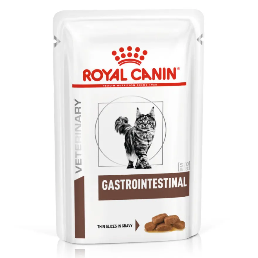 Royal Canin Veterinary Gastrointestinal saqueta em molho para gatos