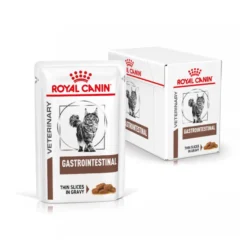 Royal Canin Veterinary Gastrointestinal saqueta em molho para gatos