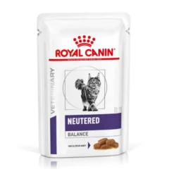 Royal Canin Veterinary Neutered Carne saqueta em molho para gatos