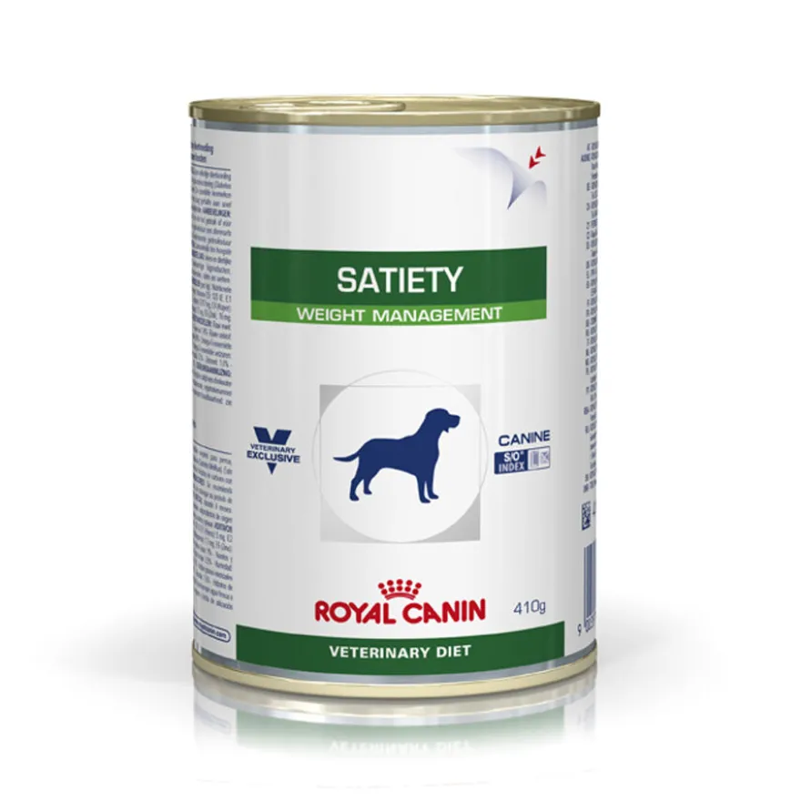 Royal Canin Veterinary Satiety Weight Management Patê lata para cães