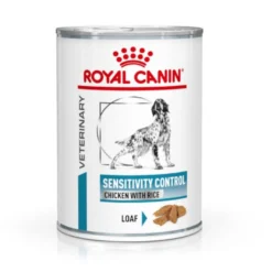 Royal Canin Veterinary Sensitivity Control Mousse de Galinha e Arroz lata para cães