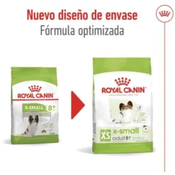 Royal Canin X-Small 8+ Mature ração para cães
