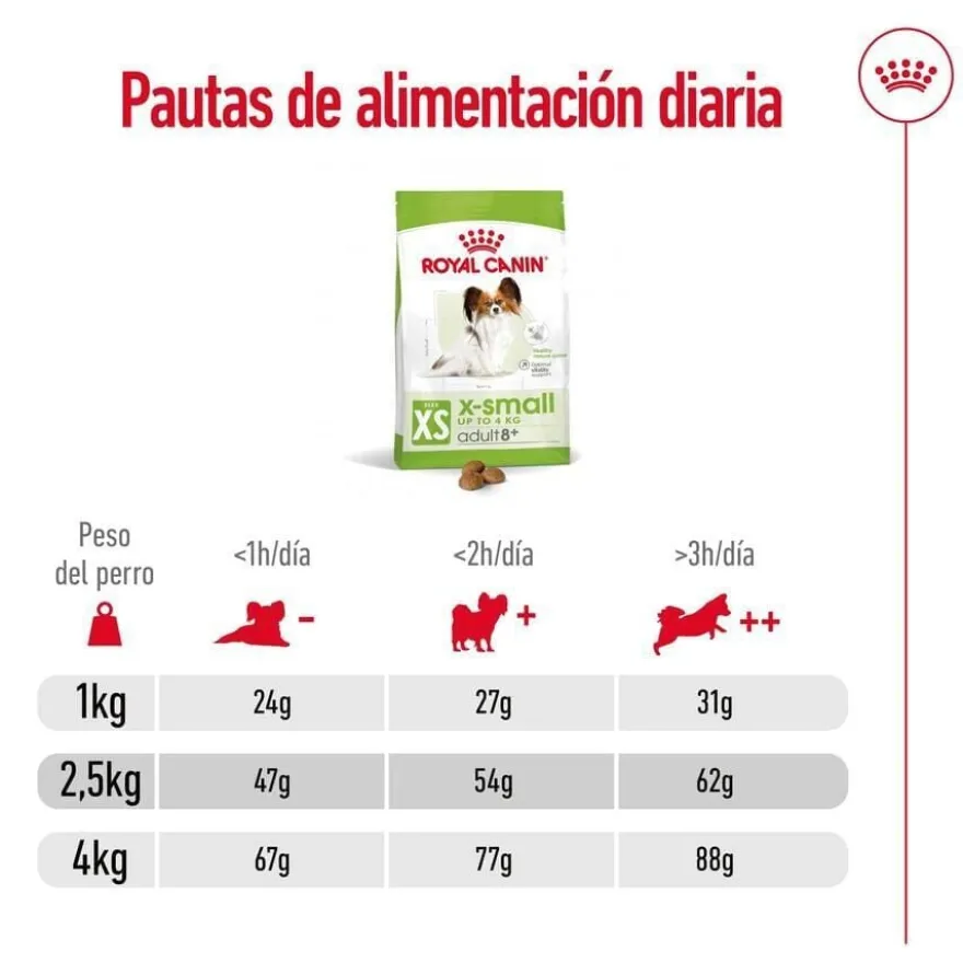 Royal Canin X-Small 8+ Mature ração para cães