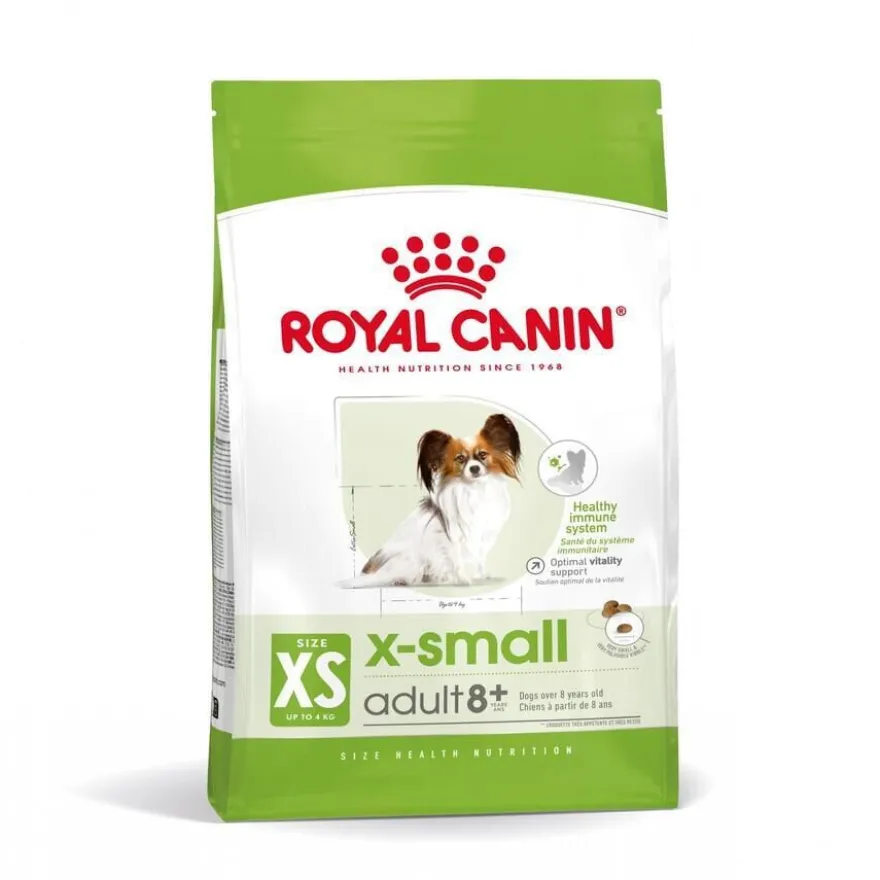 Royal Canin X-Small 8+ Mature ração para cães