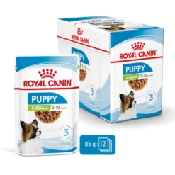 Royal Canin X-Small Puppy bocaditos em molho saqueta para cachorros