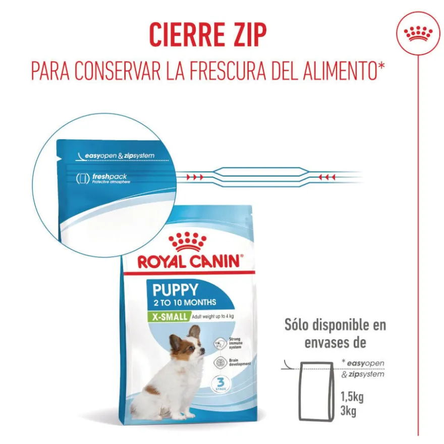 Royal Canin X-Small Puppy ração para cães