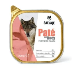 Salvaje Adulto Boi em Patê terrina para cães