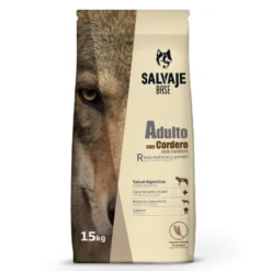 Salvaje Base Adulto Borrego Ração para cães
