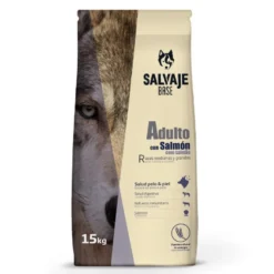 Salvaje Base Adulto Salmão ração para cães