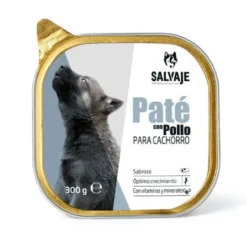 Salvaje Puppy Frango em Patê terrina