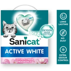 Sanicat Active Lotus Areia Aglomerante para gatos