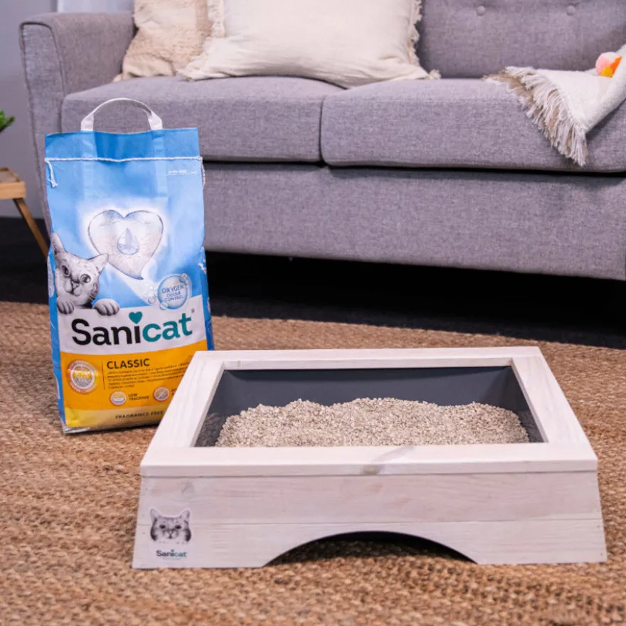 Sanicat Classic Areia Absorvente para gatos