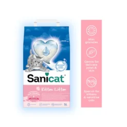 Sanicat Kitten Areia Super absorvente para gatos