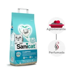 Sanicat Marselha Areia Aglomerante para gatos