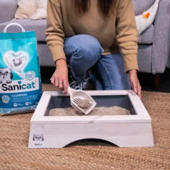 Sanicat Marselha Areia Aglomerante para gatos
