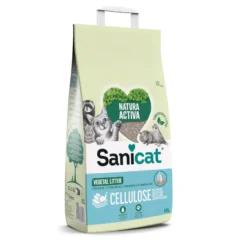 Sanicat Recycled Cellulose Substrato Natural para gatos