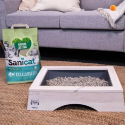 Sanicat Recycled Cellulose Substrato Natural para gatos