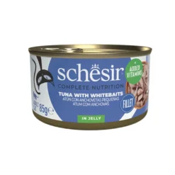 Schesir Adult Atum com Anchovas em lata para gatos
