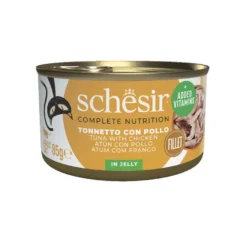 Schesir Adult Atum com Frango lata para gatos