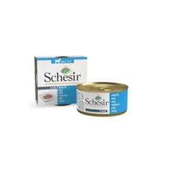 Schesir Adult Atum em Gelatina em lata para cães