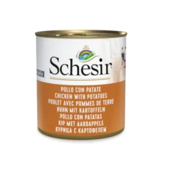 Schesir Adult Frango com Batatas lata para cães