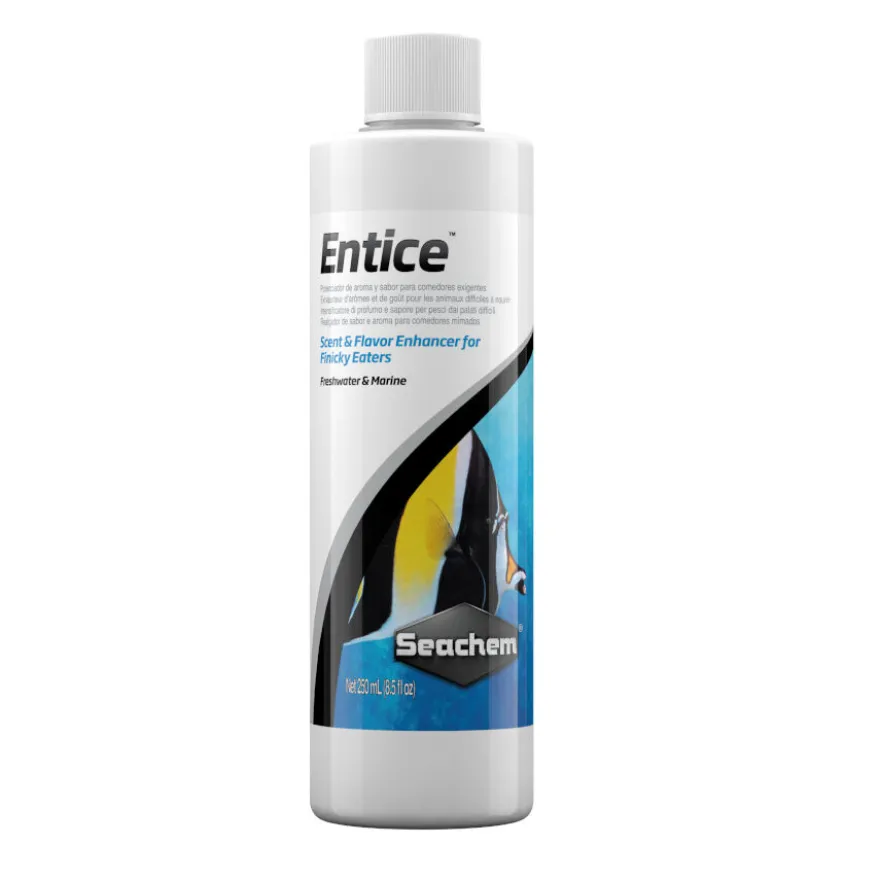 Seachem Entice Flavor and Aroma Enhancer para alimentos para peixes