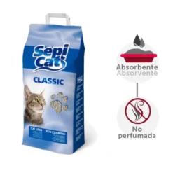 Sepicat Natural Areia Absorvente para gatos
