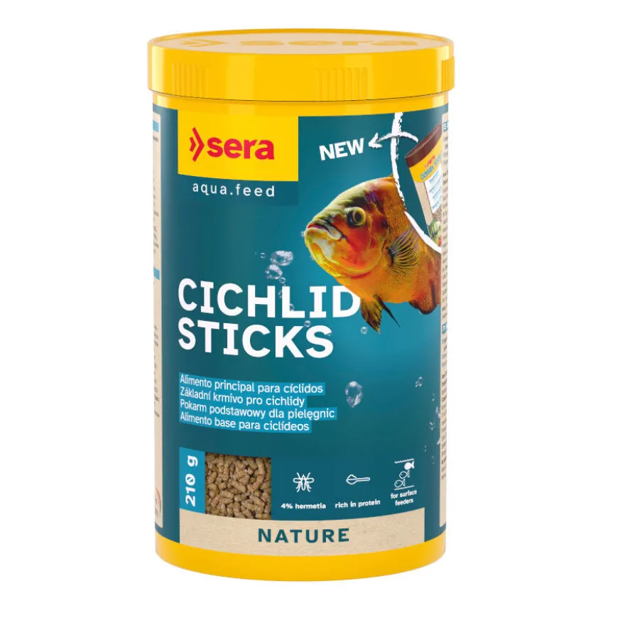 Sera Cichlid Nature Sticks para peixes